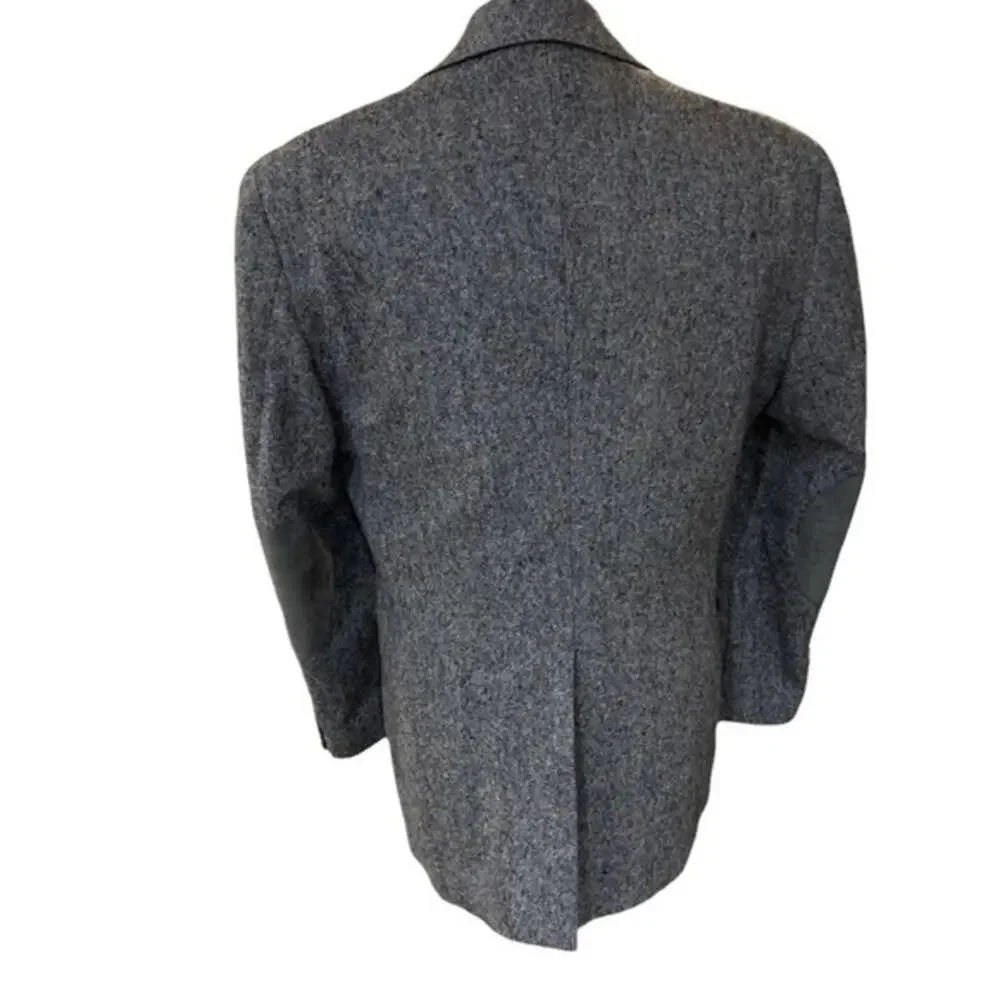 Haggar tweed Heavy 98% wool jacket.Size 38 elbow patch  excellent condition‎ - Picture 2 of 7